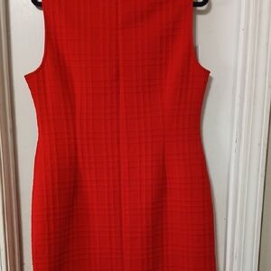 Sharagano Vibrant Red Mini Dress